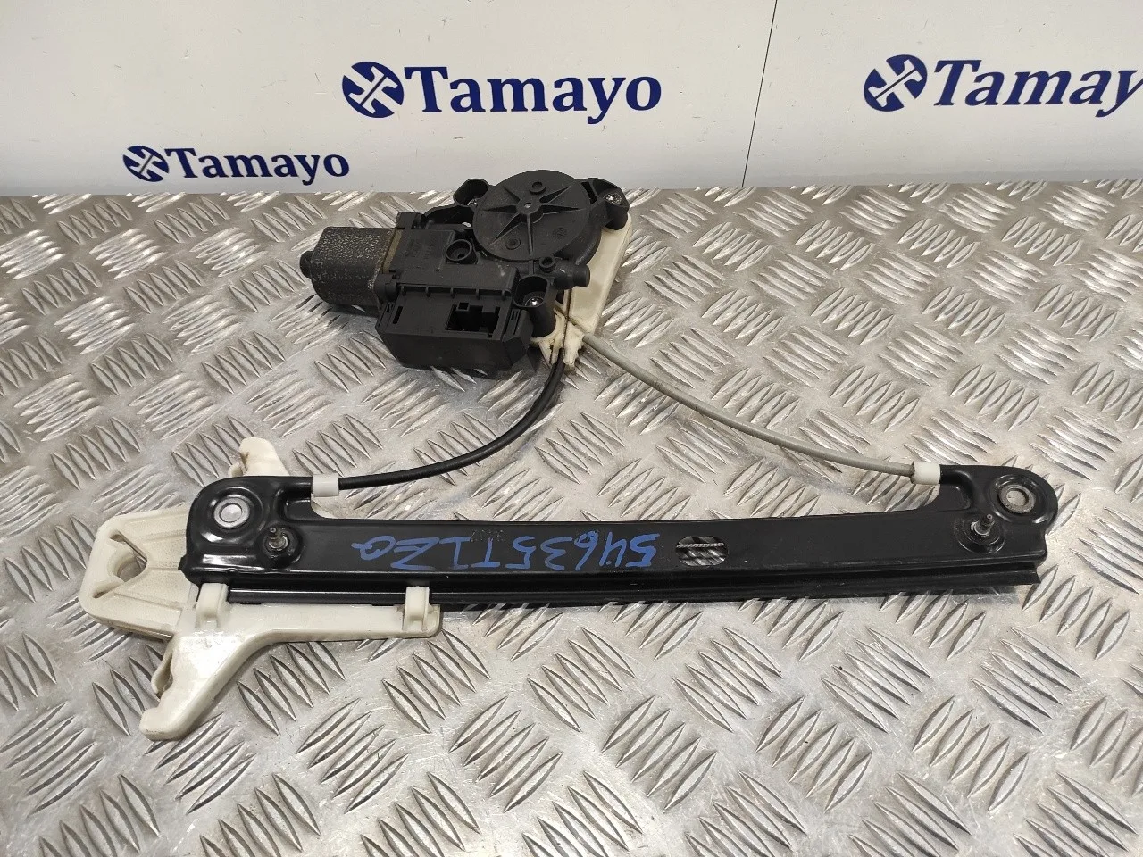 Elevalunas Trasero Izquierdo para Volkswagen Polo (6R1)