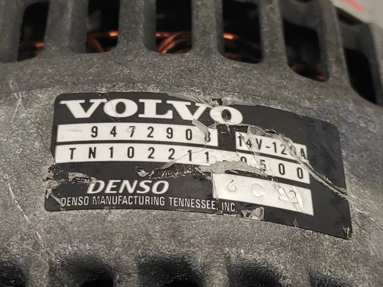 Alternador para Volvo S40 Berlina