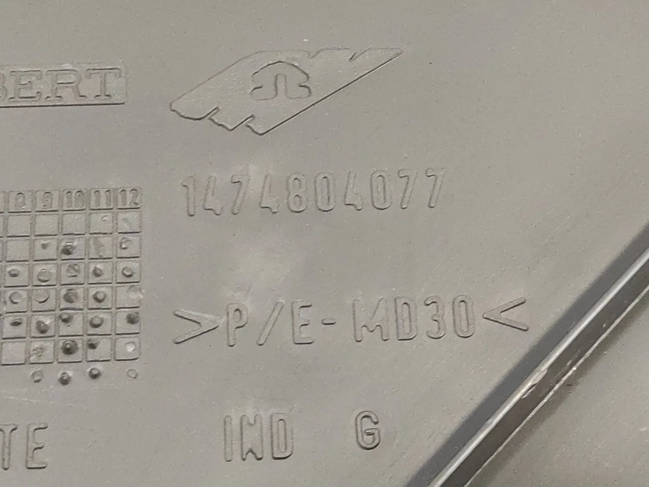 Moldura Puerta Trasera Derecha para Peugeot Expert Kombi