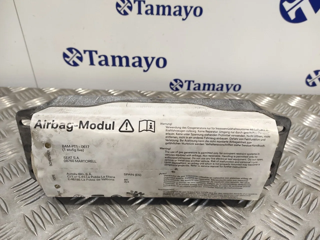 Airbag Delantero Derecho para Seat Leon (1P1)