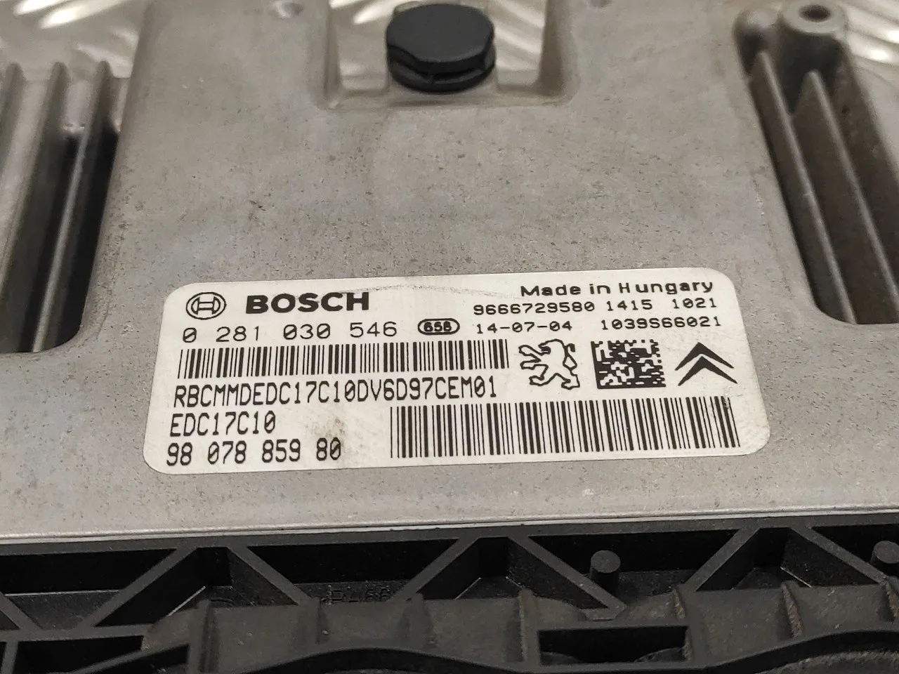 Centralita Motor Uce para Citroën C3