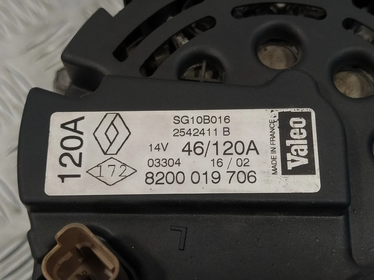 Alternador para Renault Scenic (Ja..)