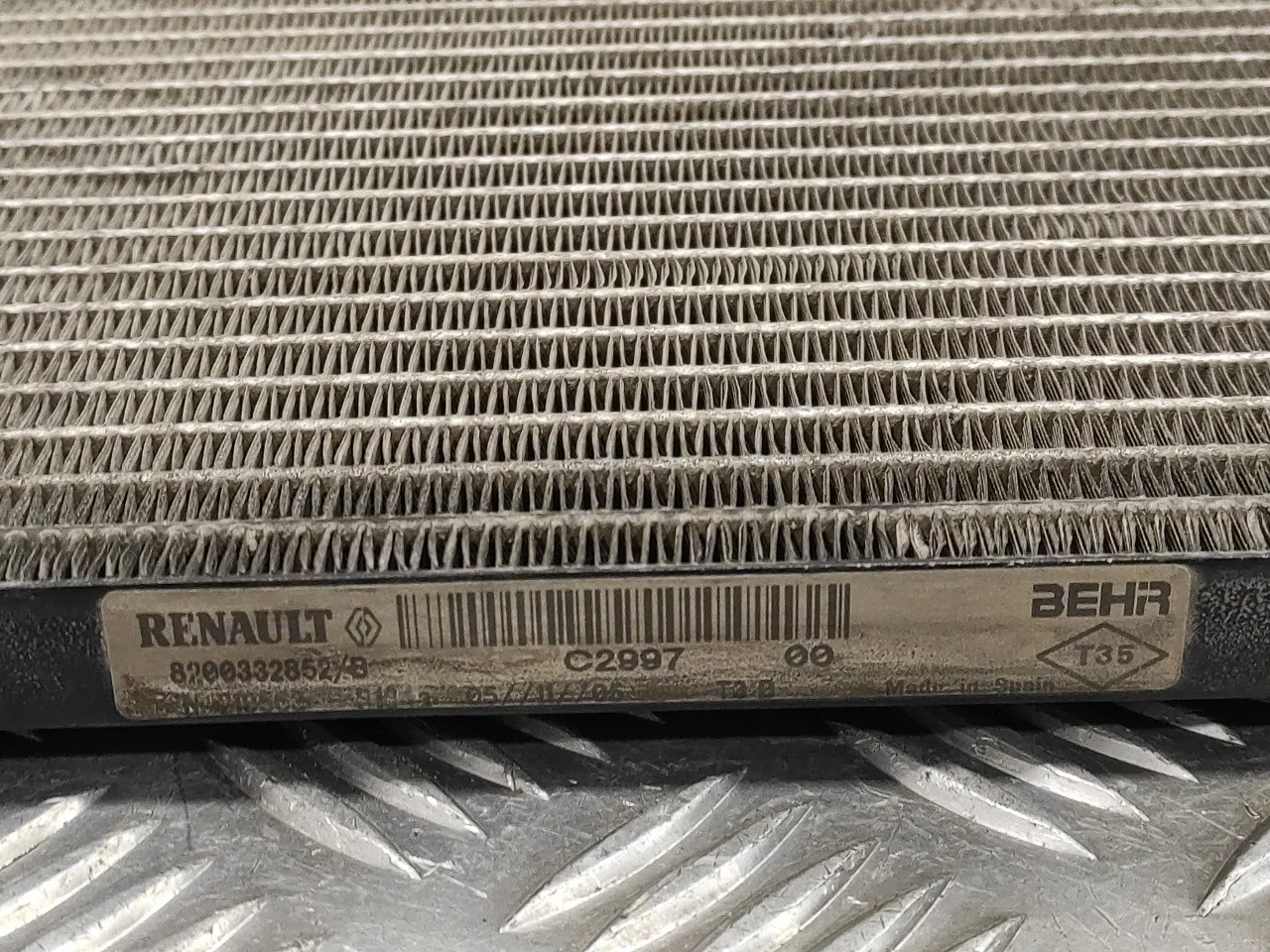 Condensador / Radiador Aire Acondicionado para Renault Laguna Ii (Bg0)