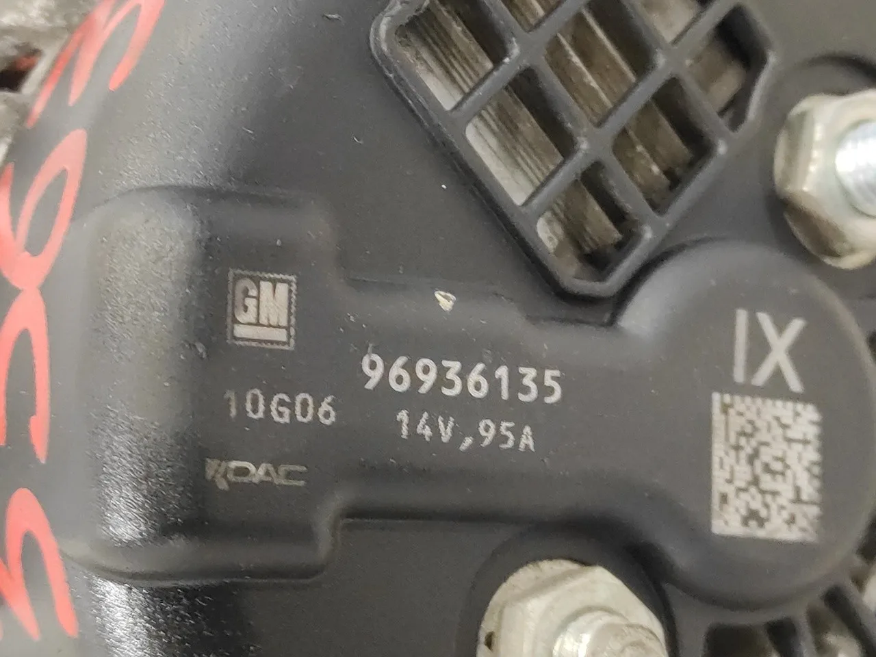 Alternador para Chevrolet Aveo