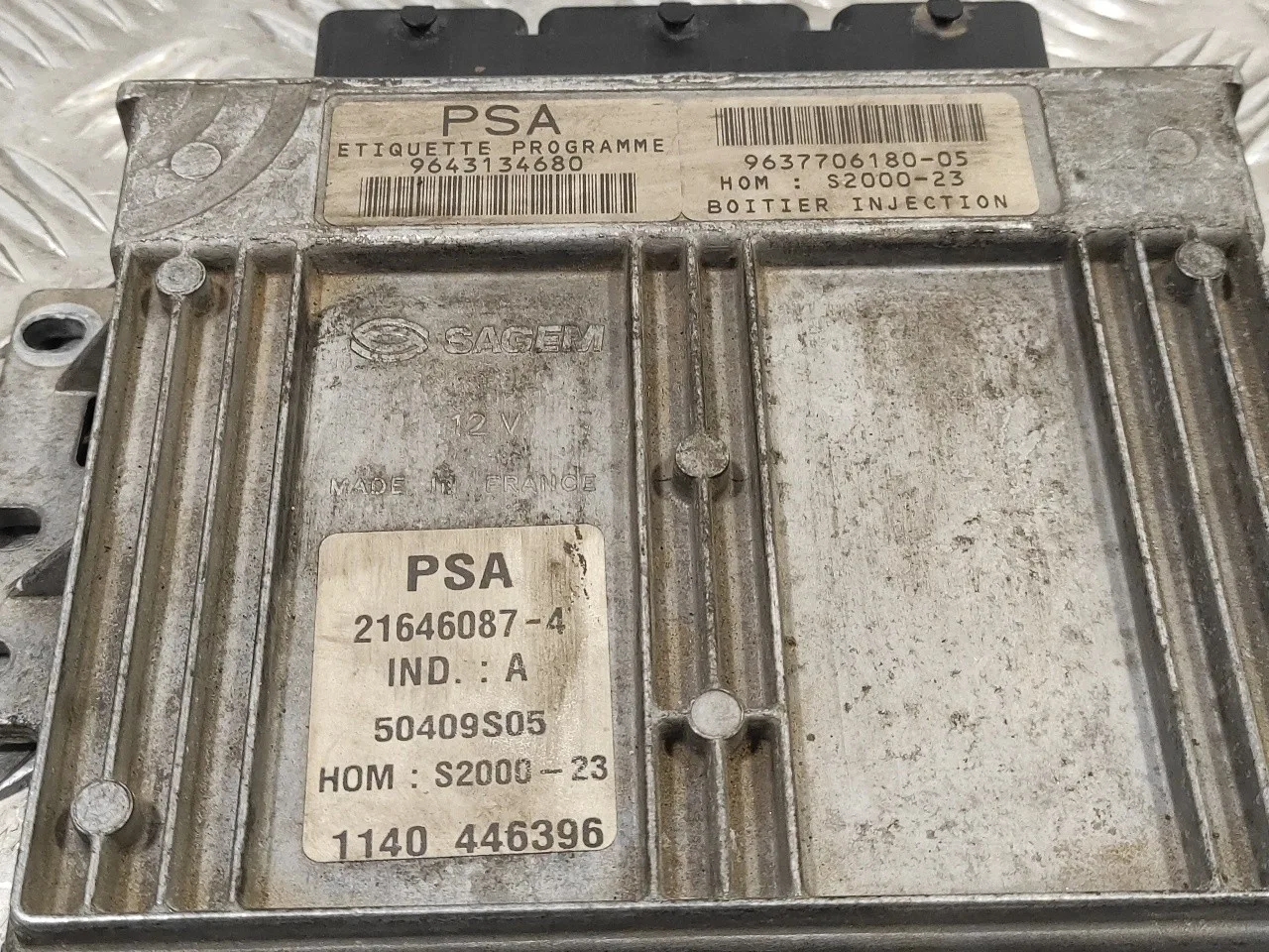 Centralita Motor Uce para Peugeot 206 Berlina