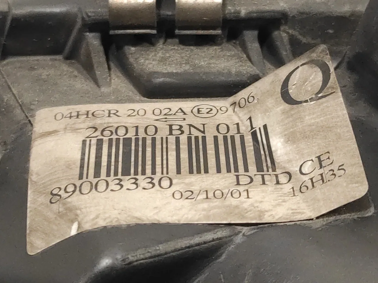 Faro Derecho para Nissan Almera (N16/E)