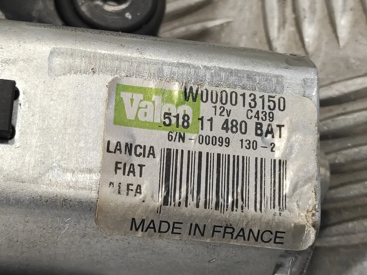 Motor Limpia Trasero para Opel Combo D