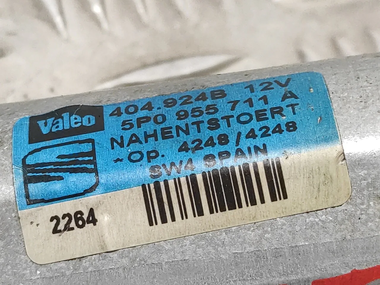 Motor Limpia Trasero para Seat Toledo (5P2)