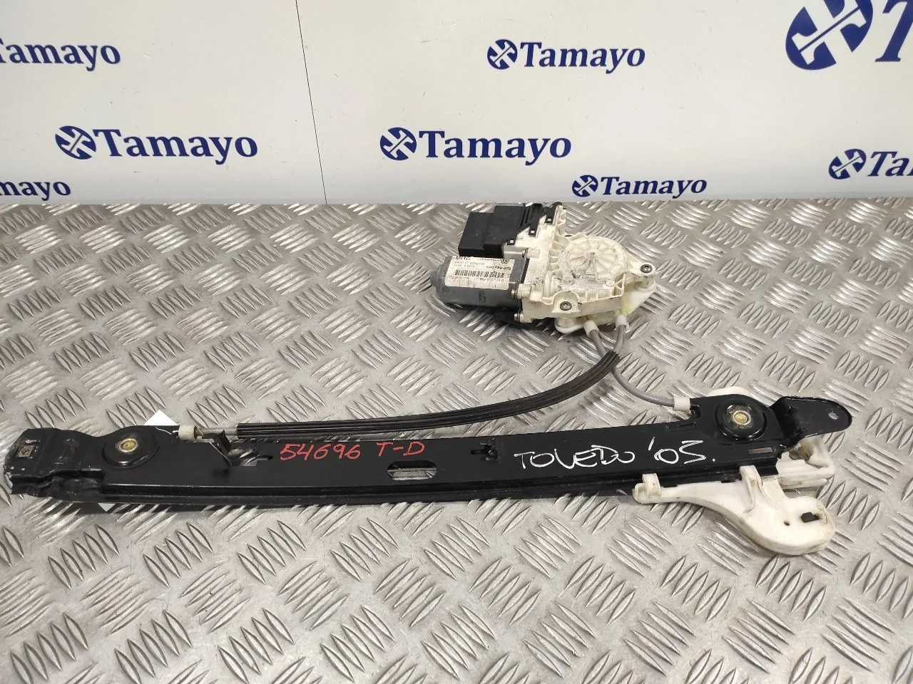 Elevalunas Trasero Derecho para Seat Toledo (5P2)