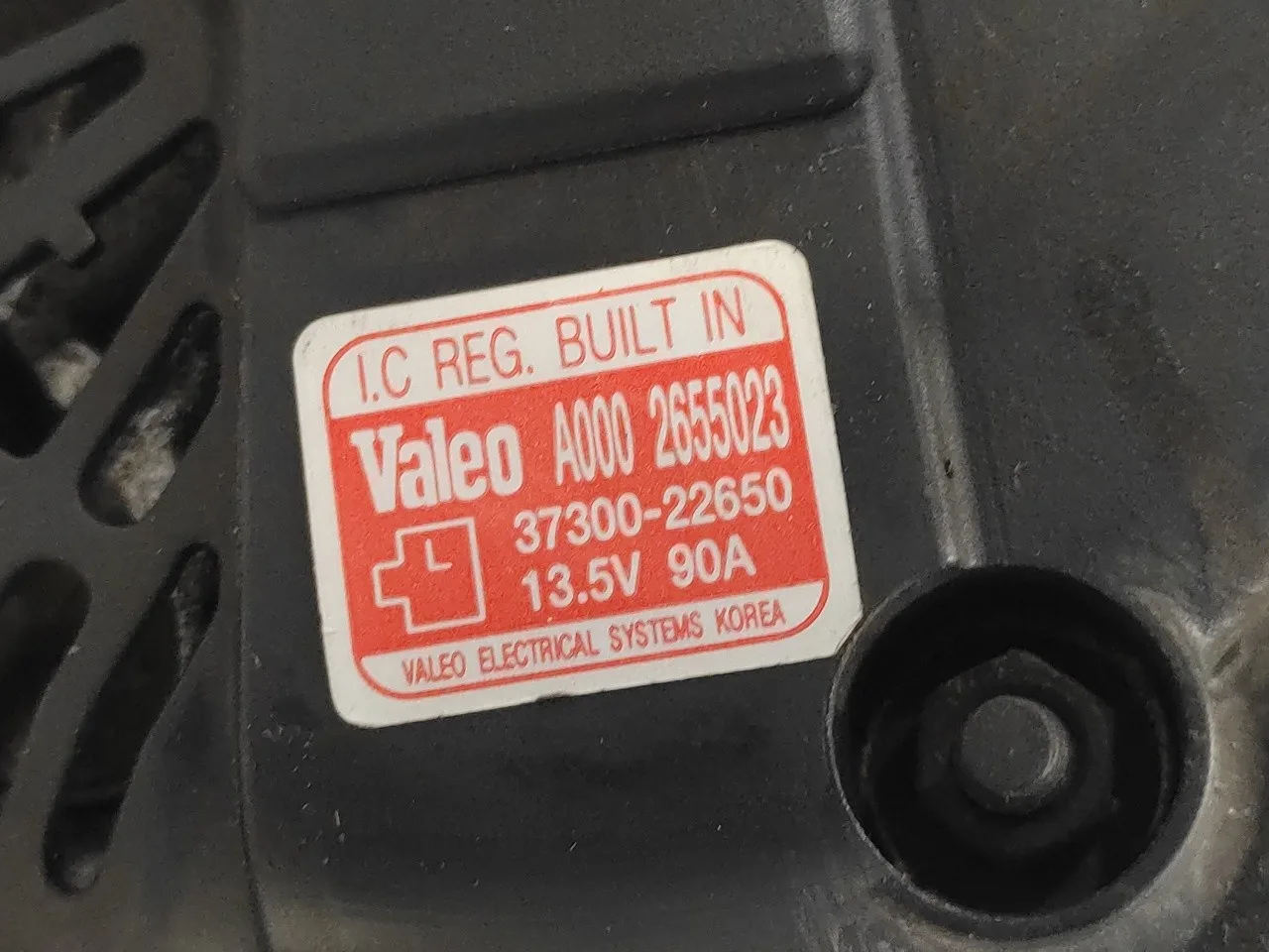 Alternador para Hyundai Getz (Tb)