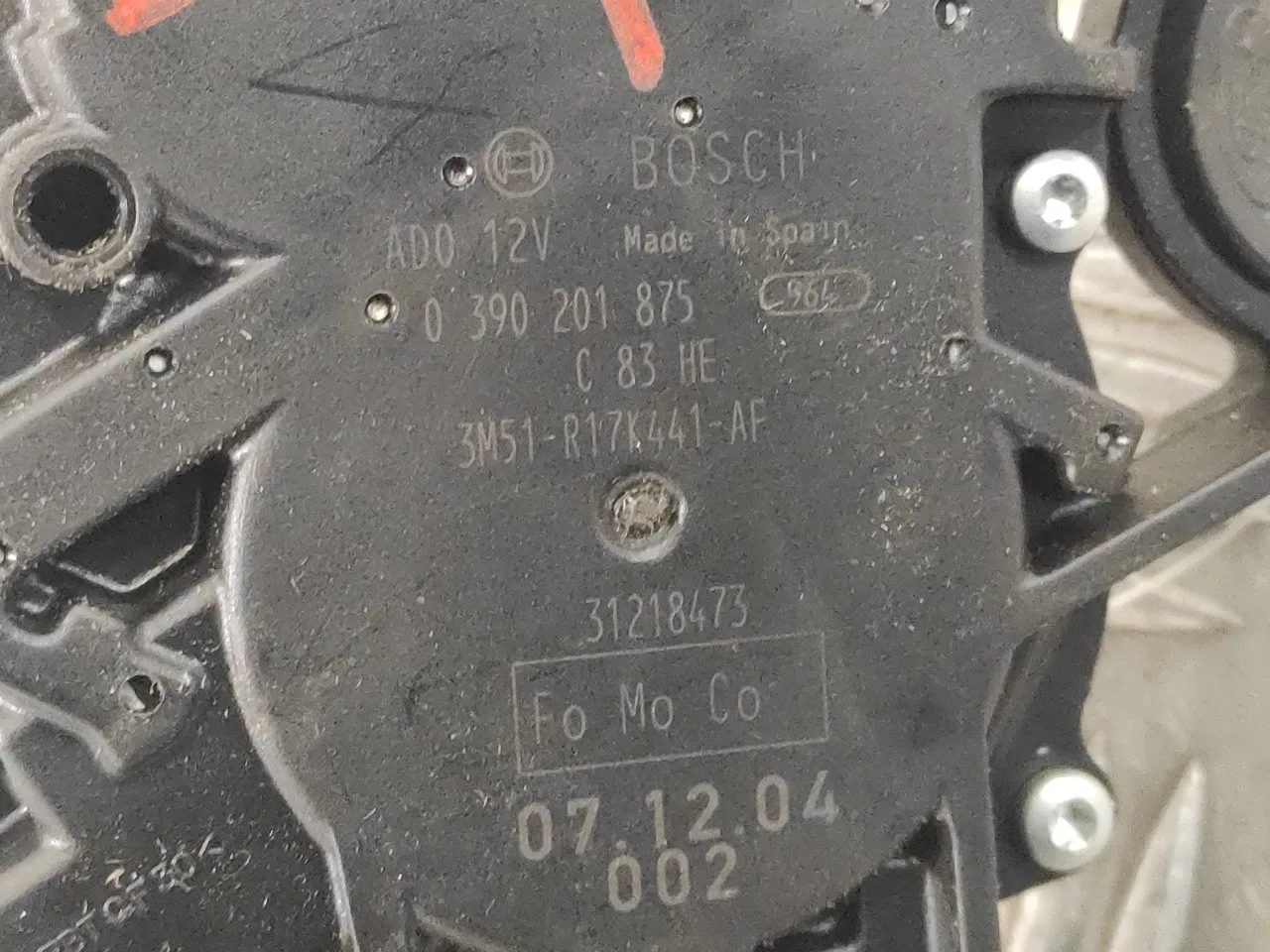 Motor Limpia Trasero para Ford S-Max (Ca1)