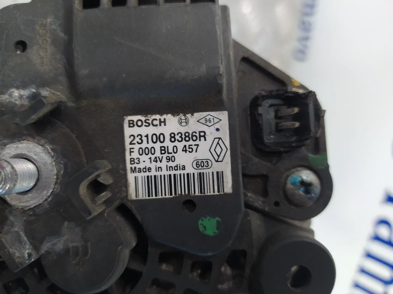 Alternador para Dacia Sandero