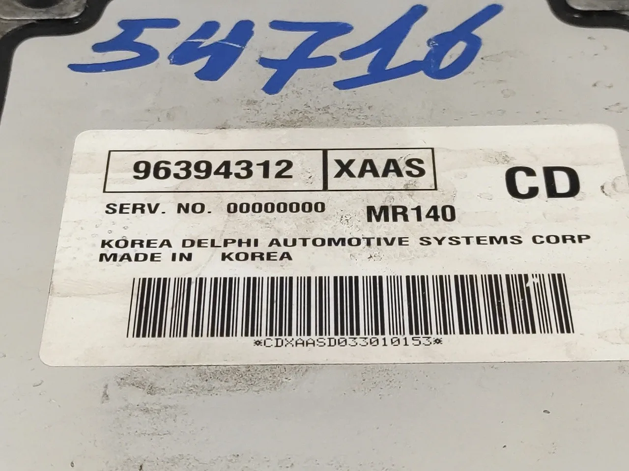 Centralita Motor Uce para Daewoo Kalos