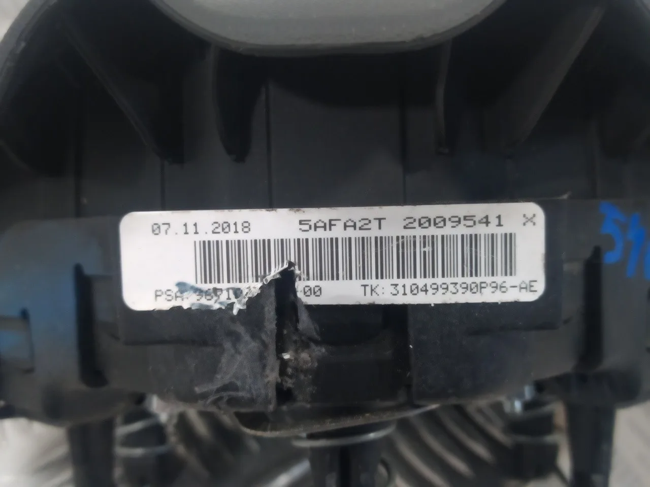 Airbag Delantero Izquierdo para Citroën Ds3