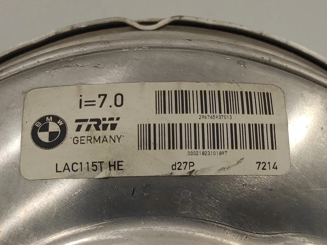 Servofreno para Bmw Serie 5 Berlina (E60)