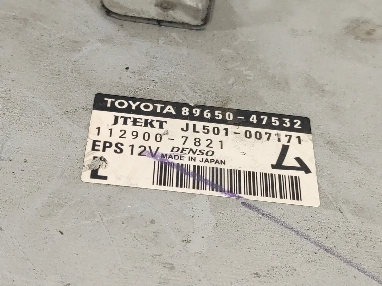 Centralita Direccion para Toyota Prius (Nhw30)