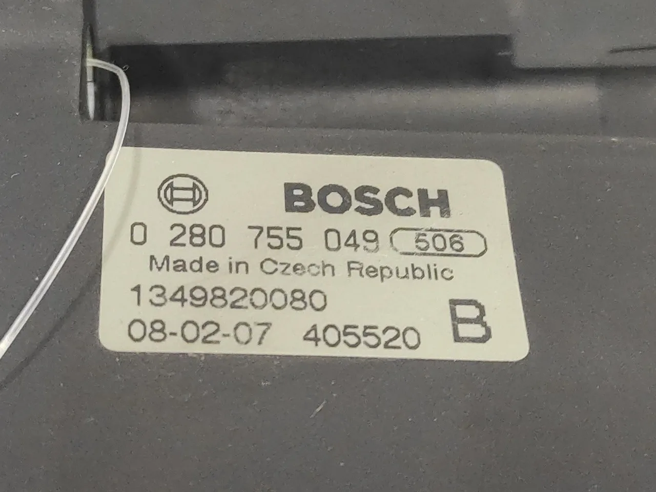 Potenciometro Acelerador para Peugeot Boxer Caja Cerrada (Bat. 3450) (333)