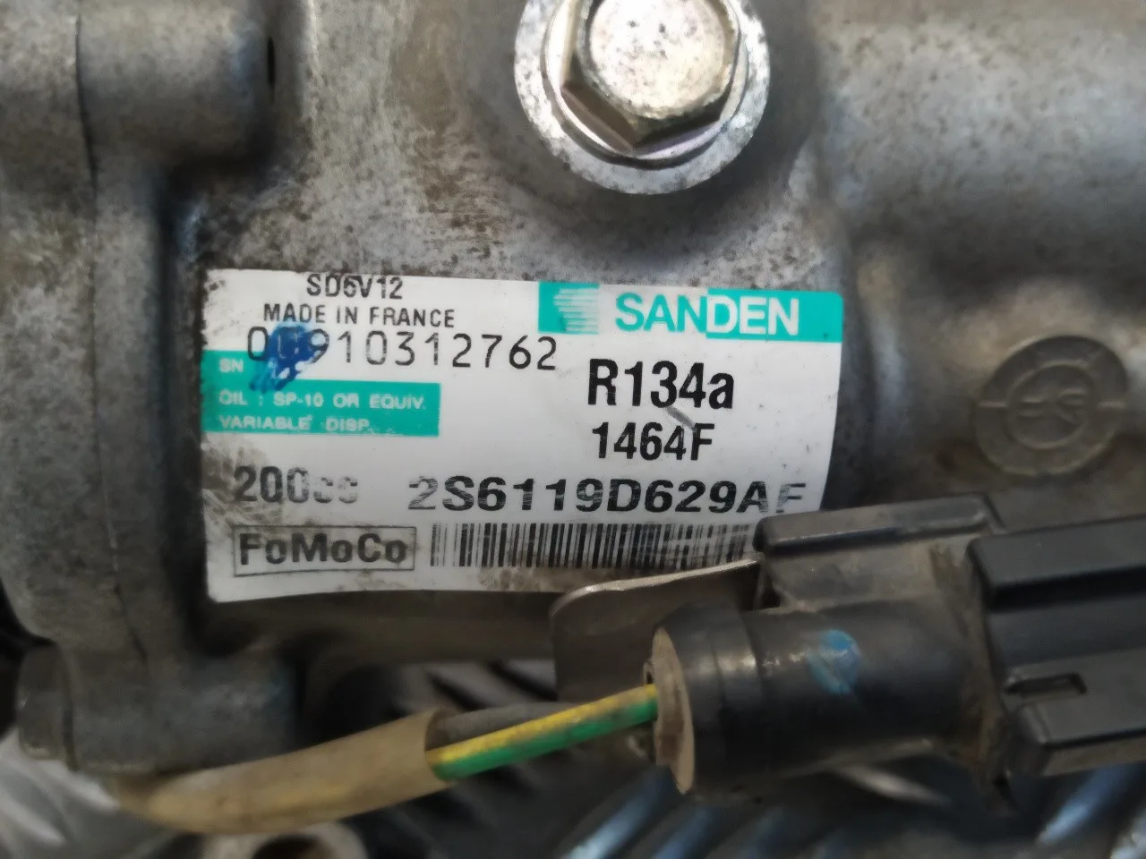 Compresor Aire Acondicionado para Ford Fiesta (Cbk)