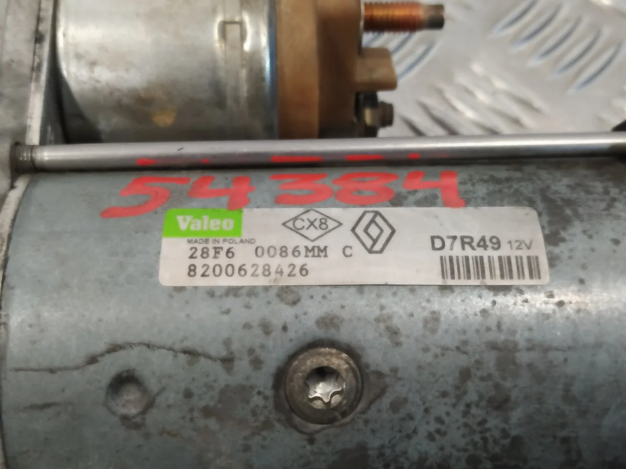 Motor Arranque para Renault Scenic Ii