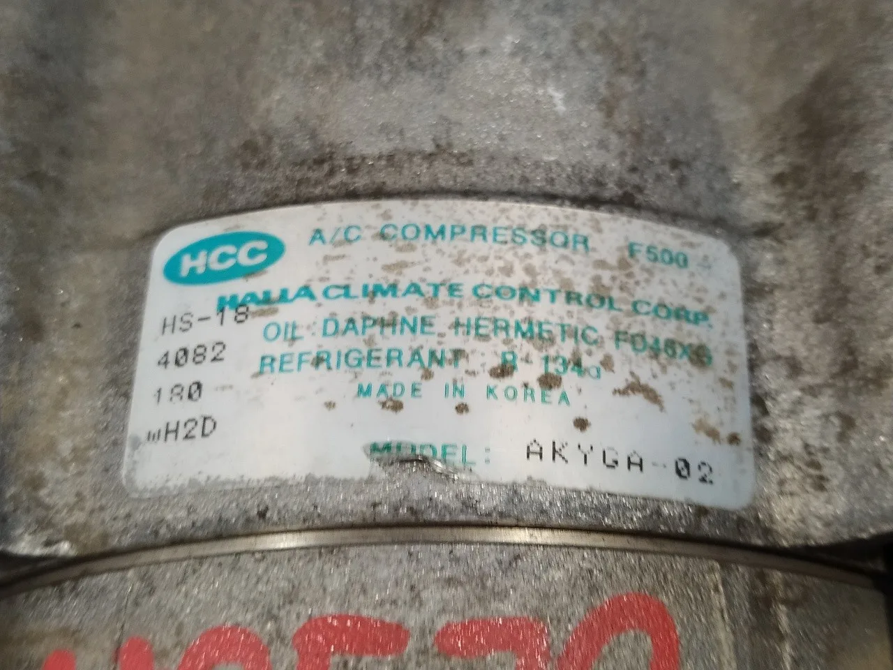 Compresor Aire Acondicionado para Hyundai Elantra (Xd)