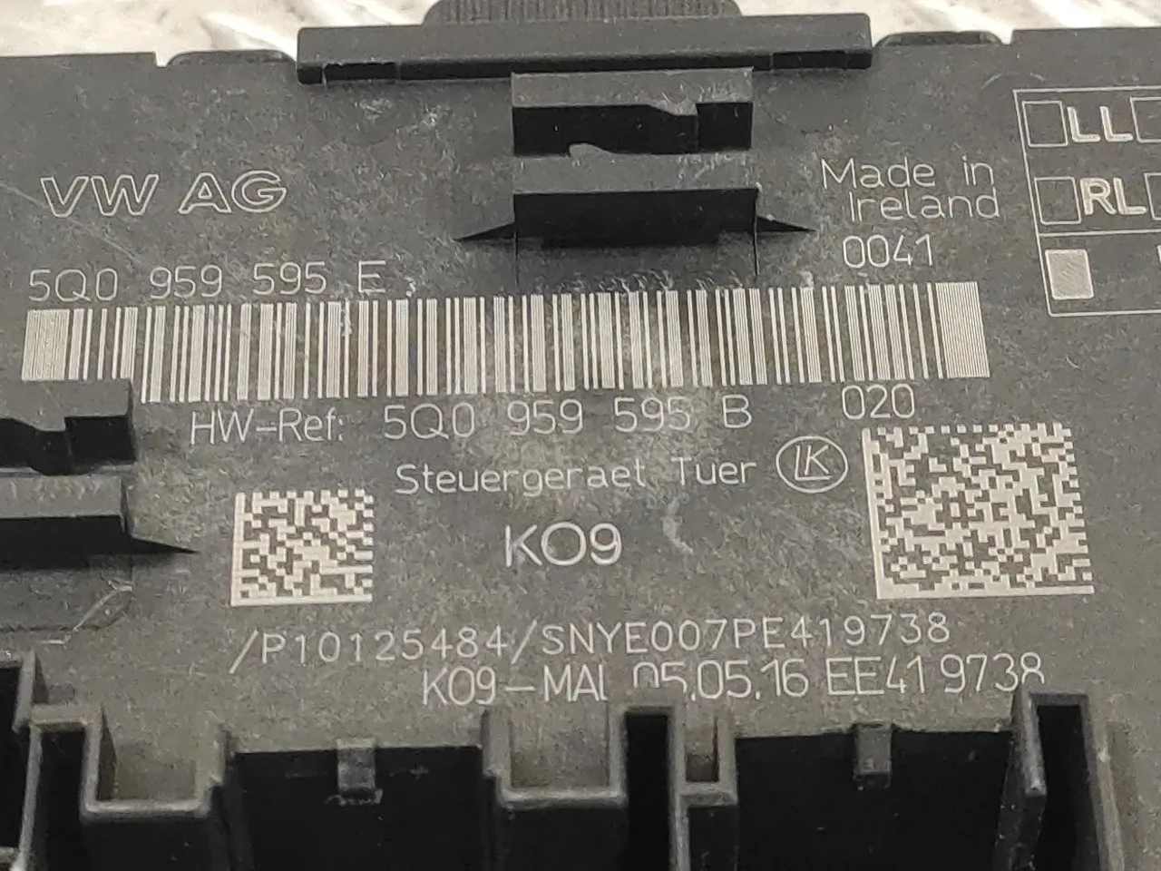 Modulo Electronico para Audi A3 Sportback (8Va)