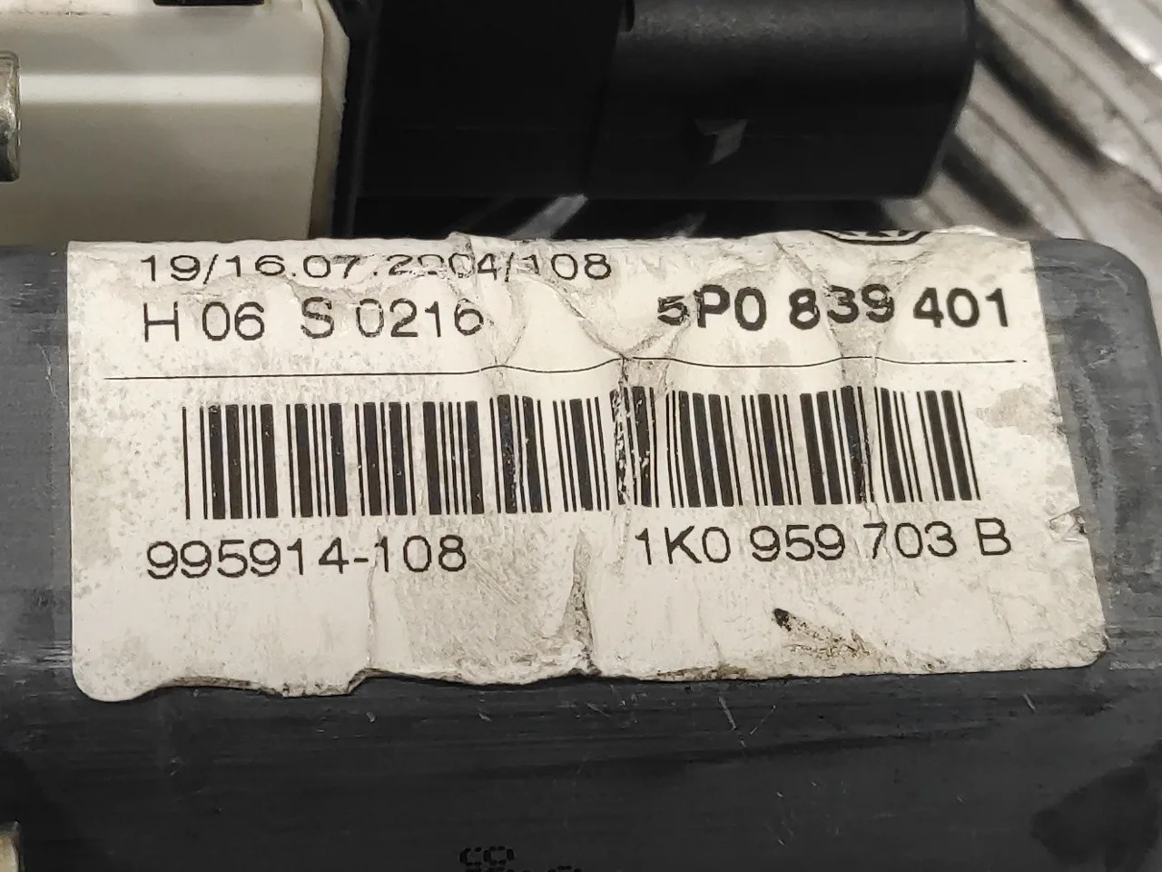 Elevalunas Trasero Izquierdo para Seat Toledo (5P2)