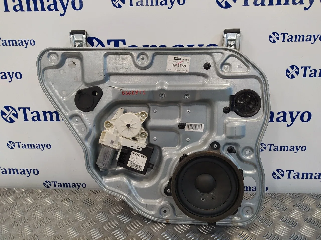 Elevalunas Trasero Izquierdo para Volvo S40 Berlina