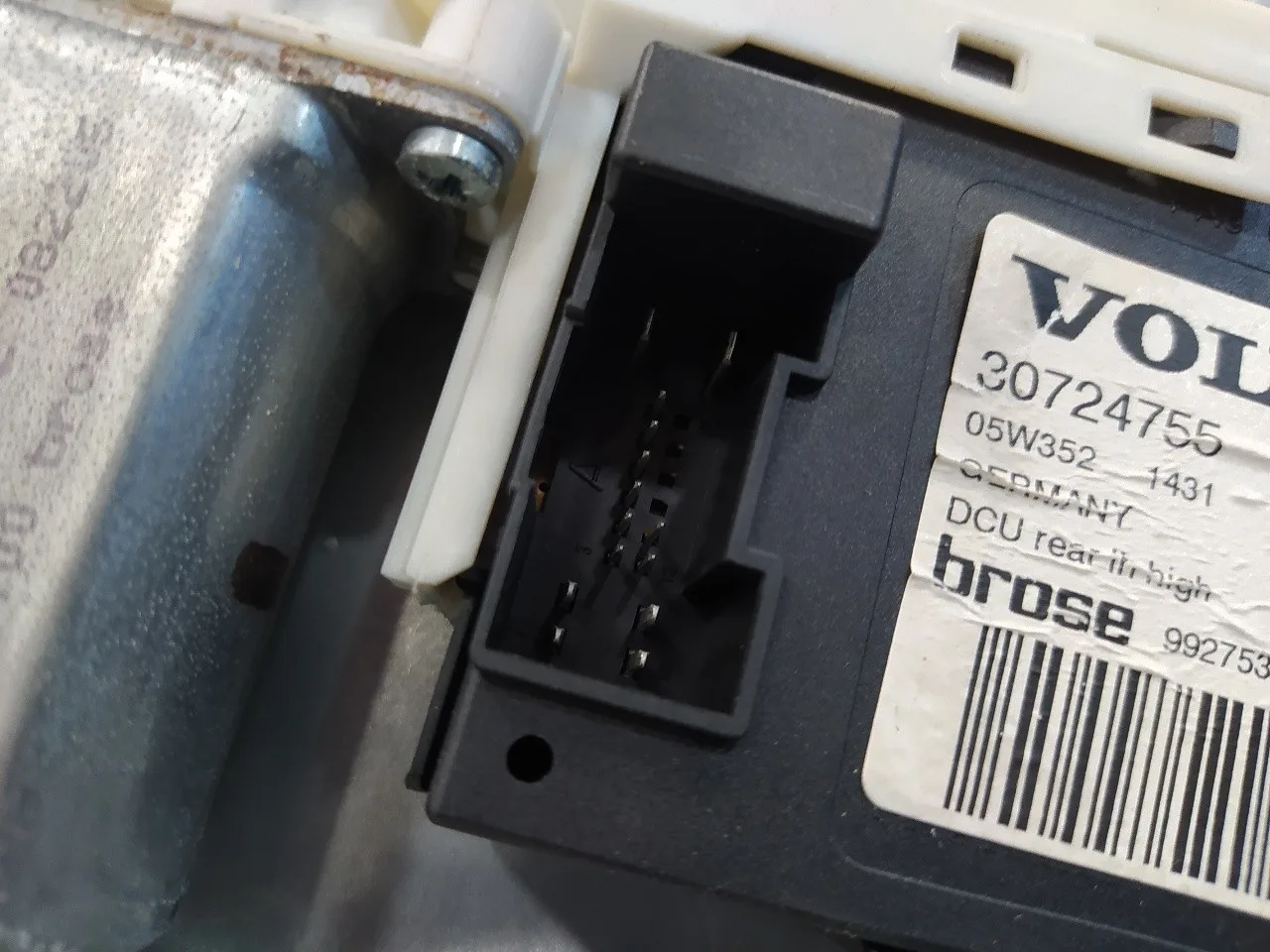 Elevalunas Trasero Izquierdo para Volvo S40 Berlina
