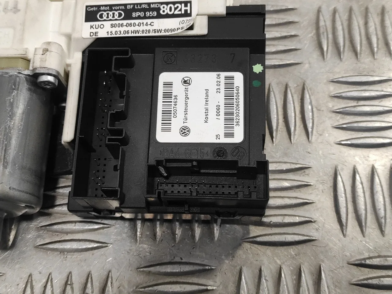 Motor Elevalunas Delantero Derecho para Skoda Fabia (5J2 )