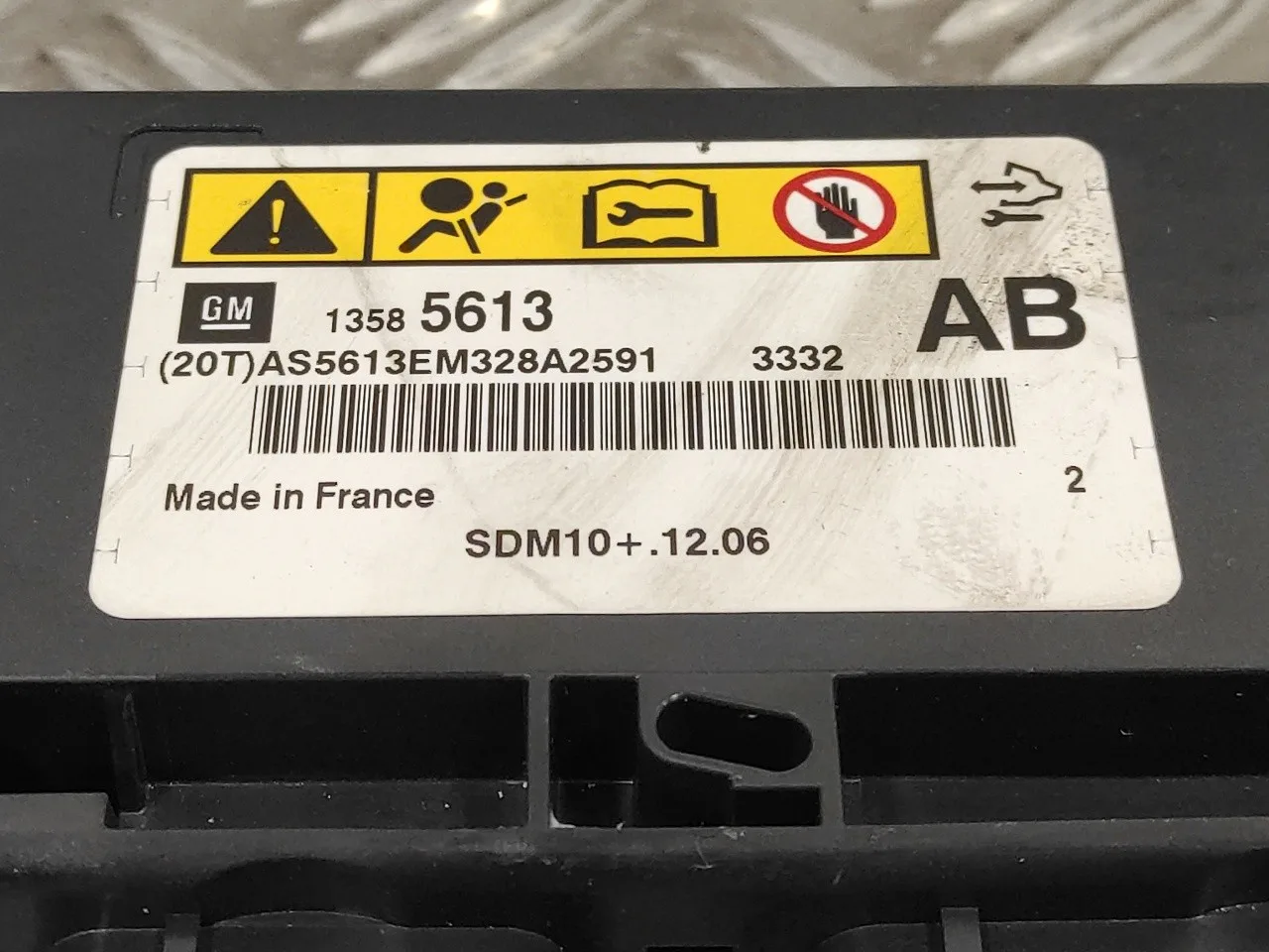 Centralita Airbag para Opel Meriva B