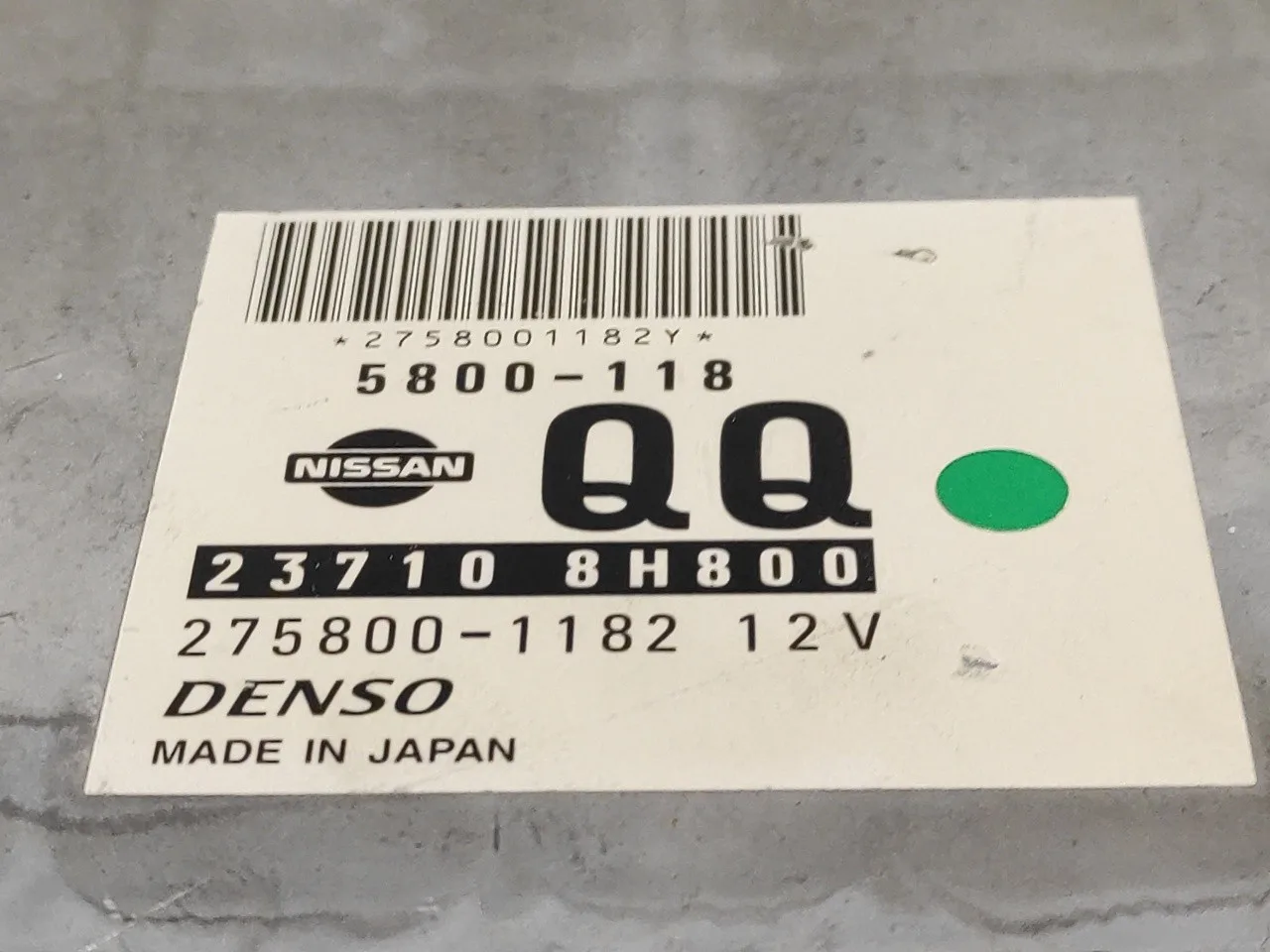 Centralita Motor Uce para Nissan X-Trail (T30)