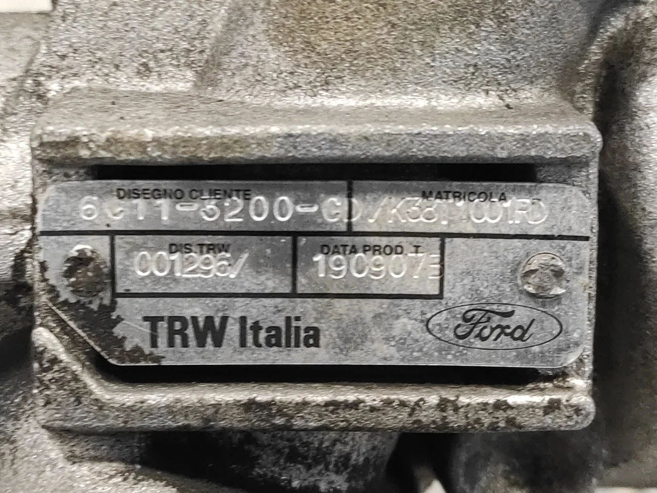 Cremallera Direccion para Ford Transit Caja Cerrada '06