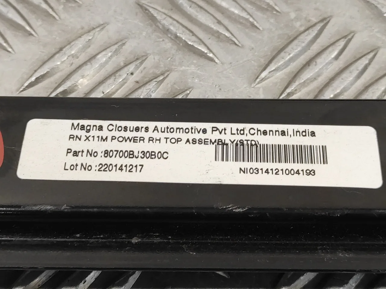 Elevalunas Delantero Derecho para Nissan Nv 200 (M20)