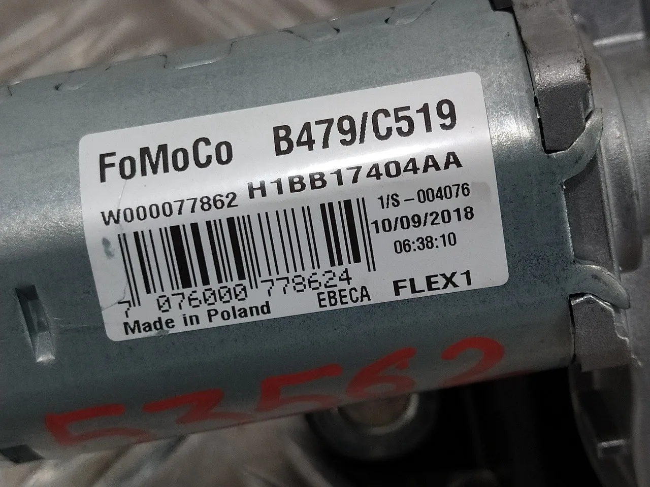 Motor Limpia Trasero para Ford Fiesta (Ce1)