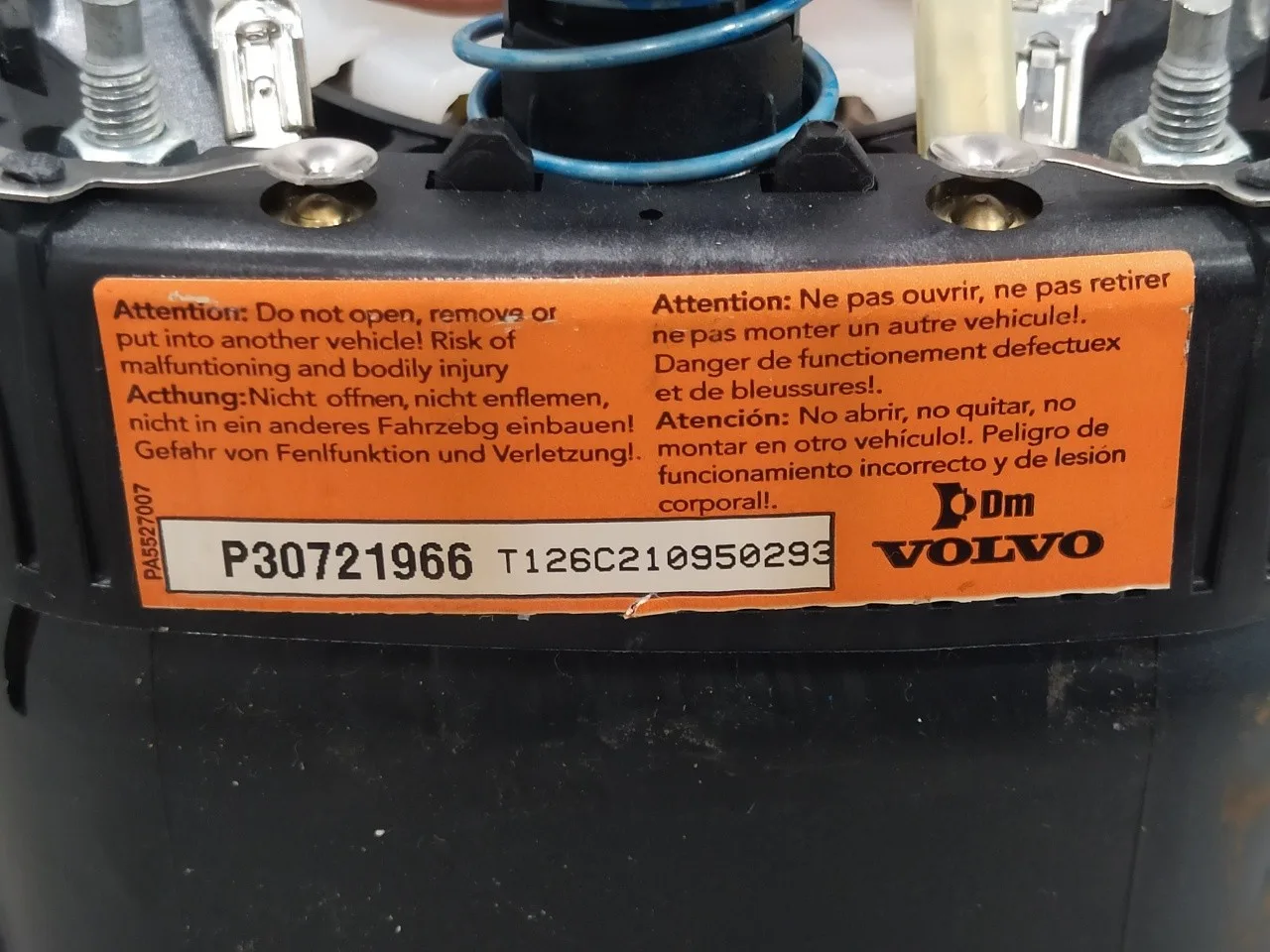 Airbag Delantero Izquierdo para Volvo S60 Lim.