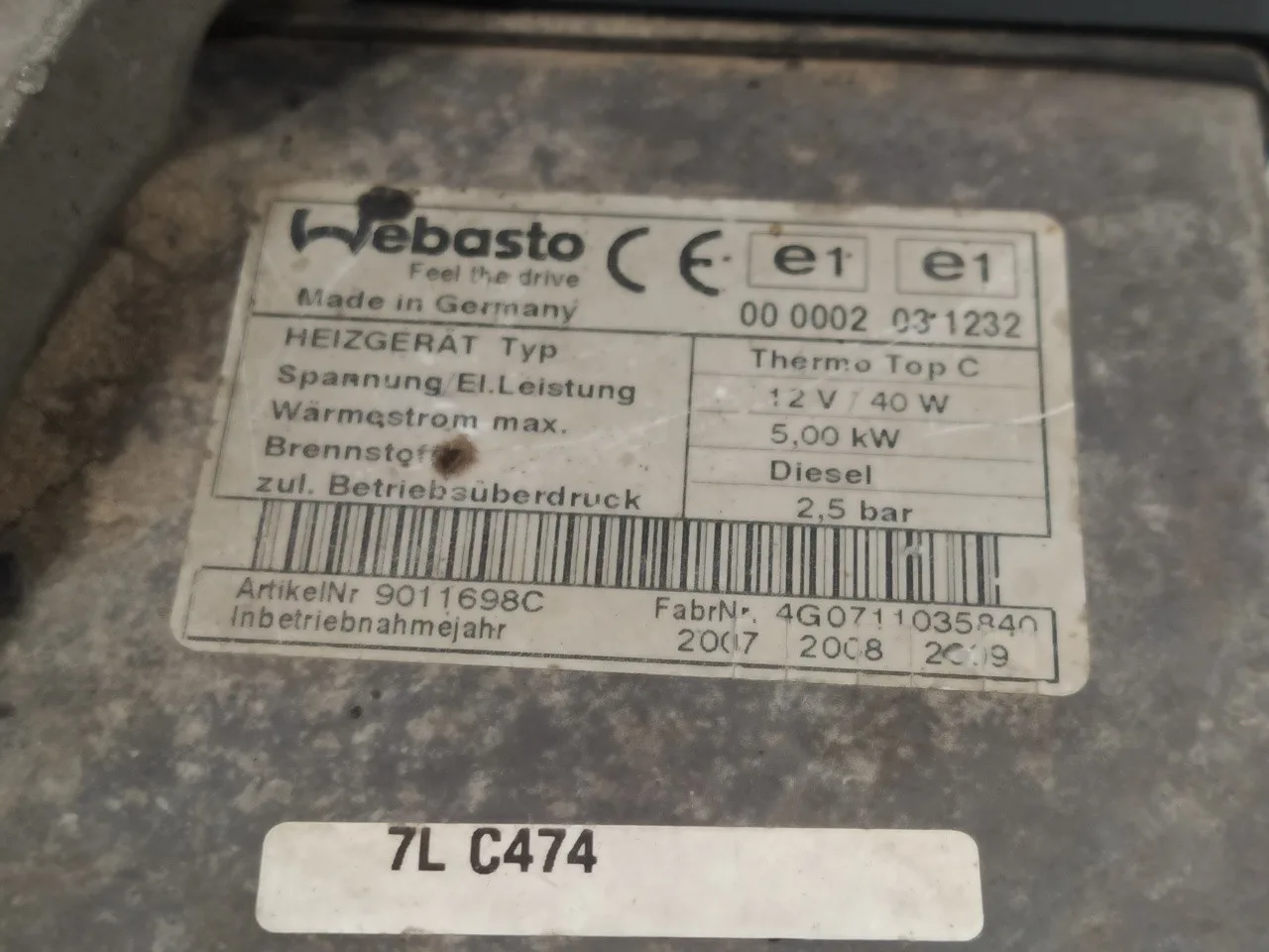 Calefaccion Autonoma para Nissan Trade