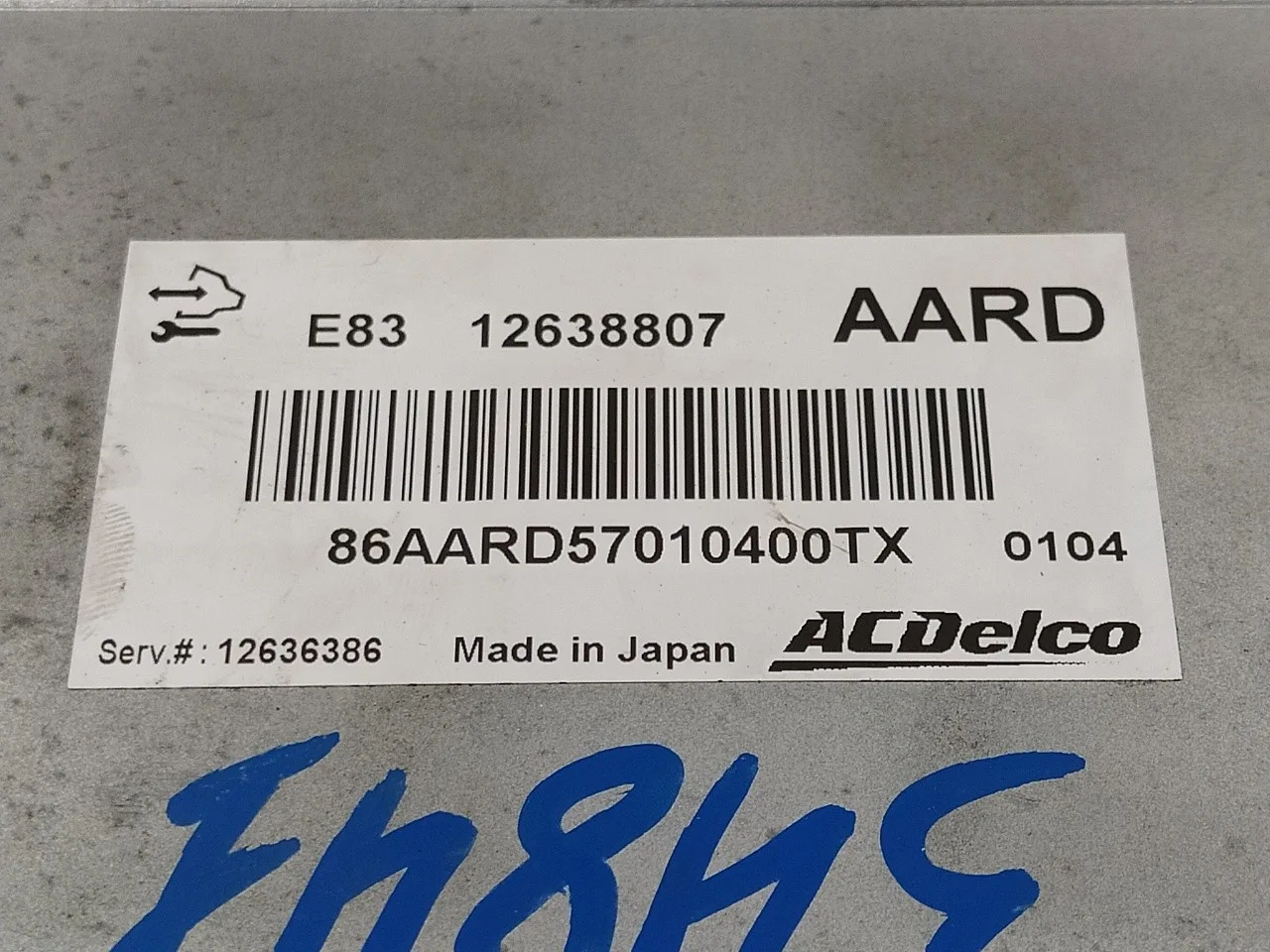 Centralita Motor Uce para Opel Astra J Lim.