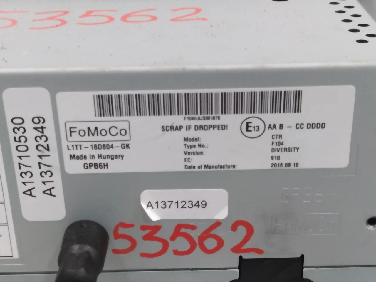 Sistema Navegacion Gps para Ford Fiesta (Ce1)