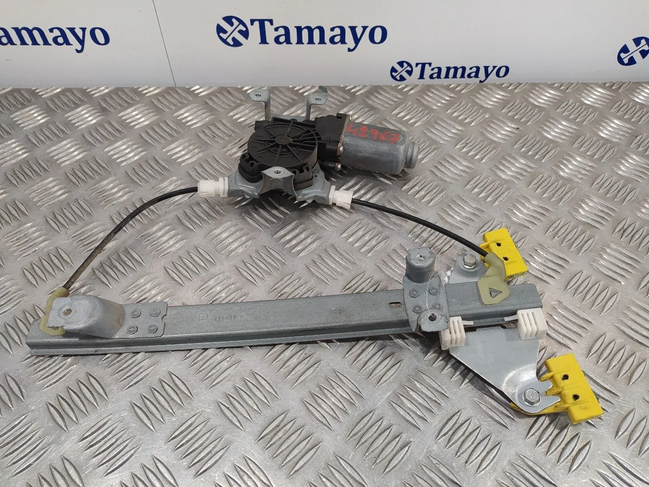 Elevalunas Trasero Derecho para Nissan Qashqai (J10)