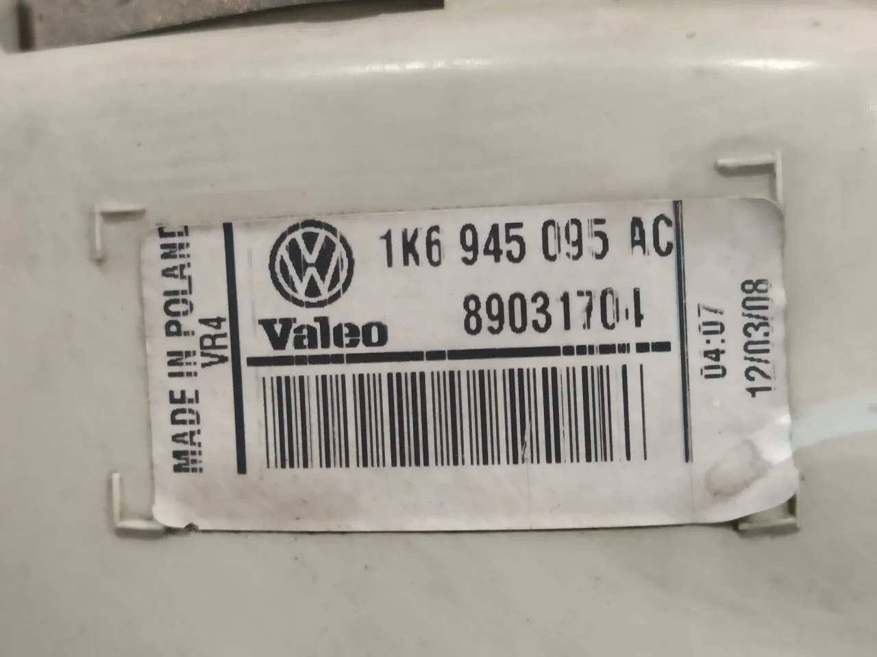 Piloto Trasero Izquierdo para Volkswagen Golf V Berlina (1K1)
