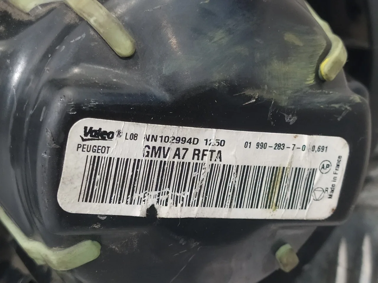Motor Calefaccion para Peugeot 207 Sw