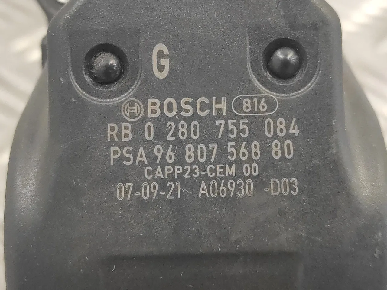 Potenciometro Pedal para Peugeot 207 Sw