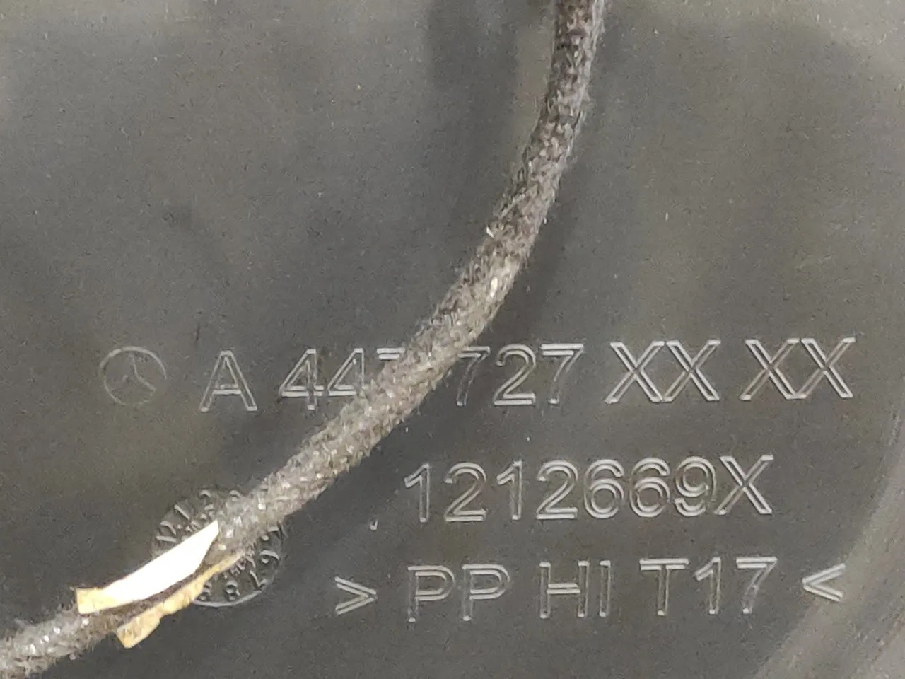 Guarnecido Puerta Delantera Izquierda para Mercedes-Benz Vito Tourer (447)