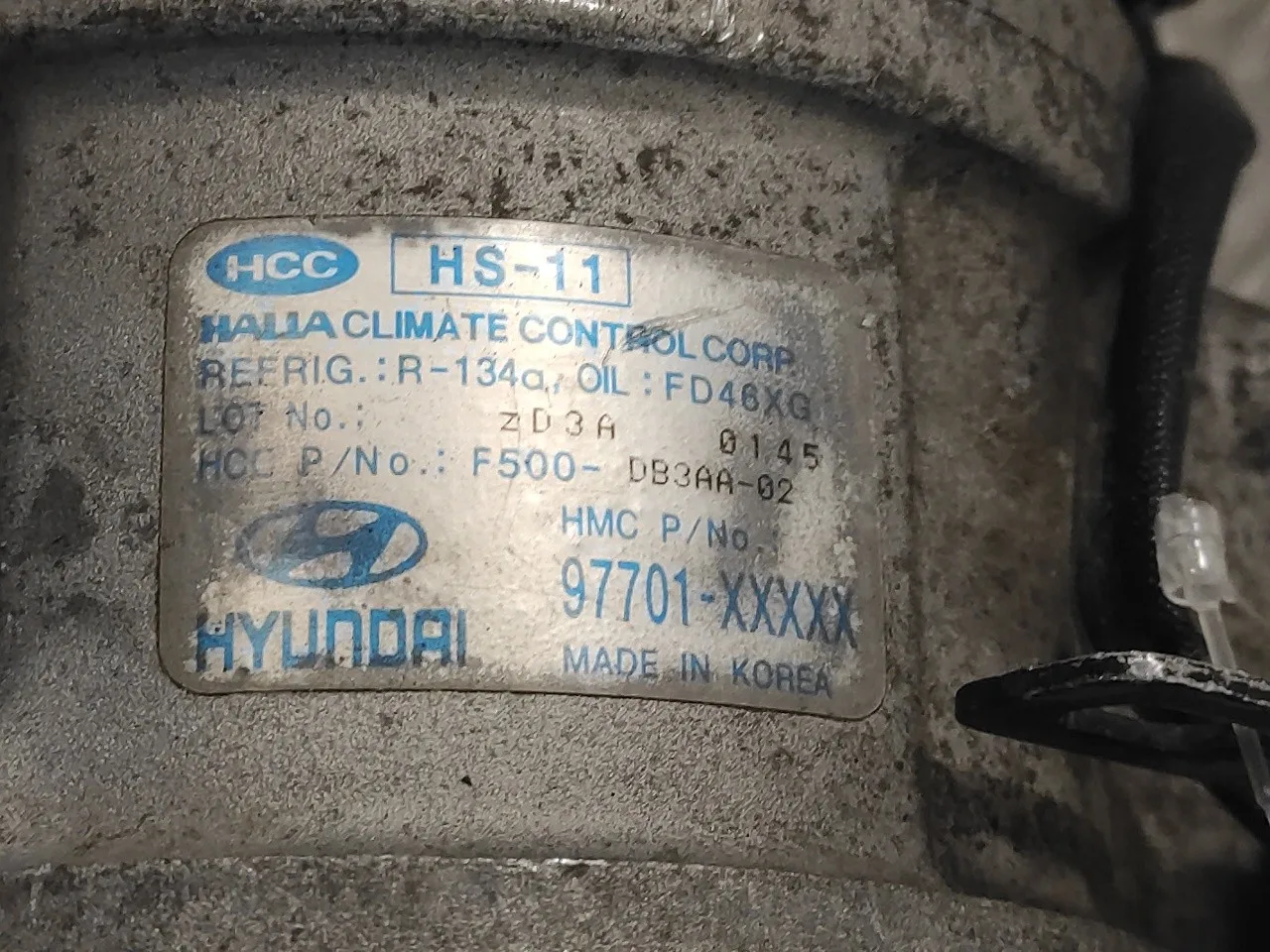 Compresor Aire Acondicionado para Kia Picanto