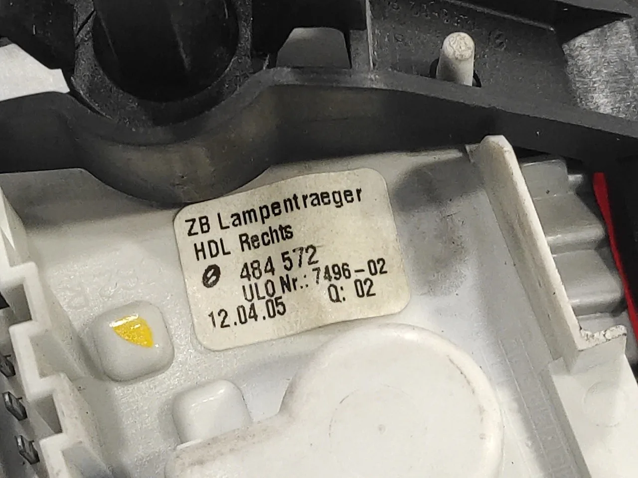 Piloto Trasero Derecho Interior para Audi A4 Avant (8E)