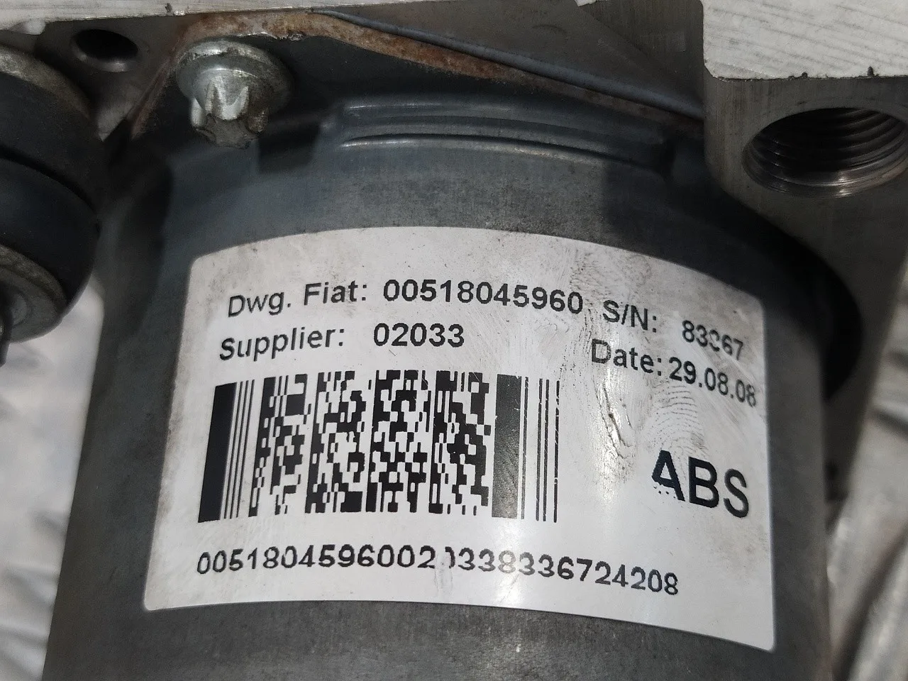 Abs para Fiat Ducato Furgon