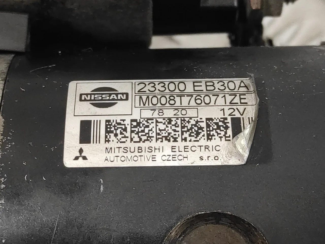Motor Arranque para Nissan Pathfinder (R51)