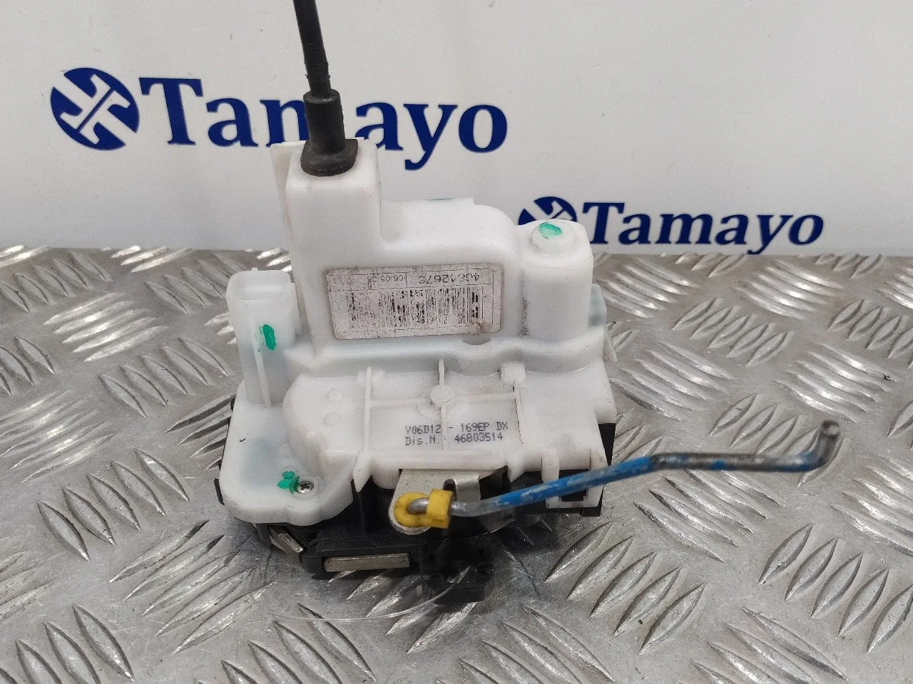 Cerradura Puerta Trasera Derecha para Fiat Panda (169)
