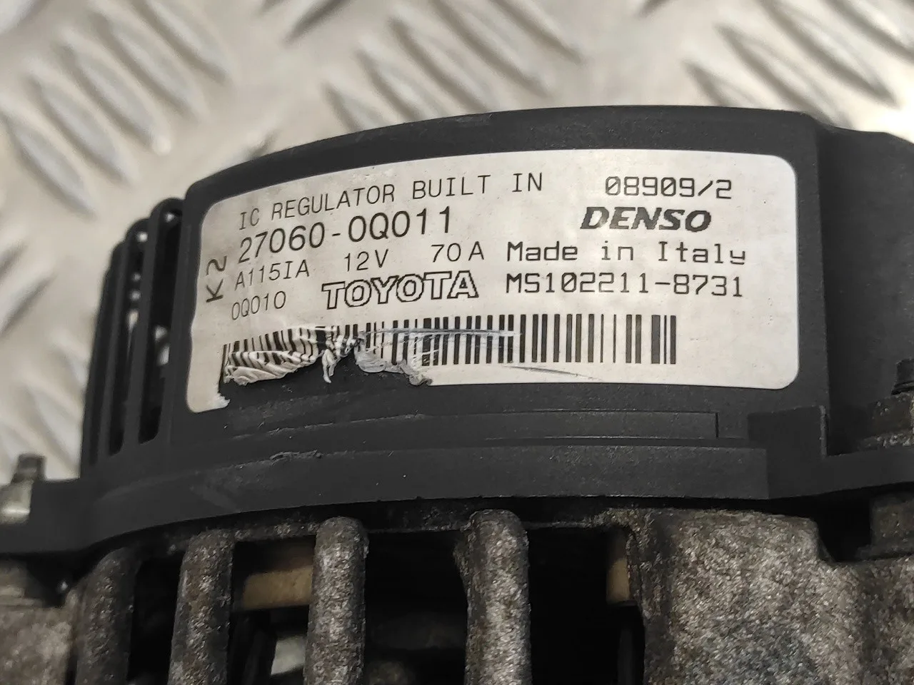 Alternador para Citroën C1