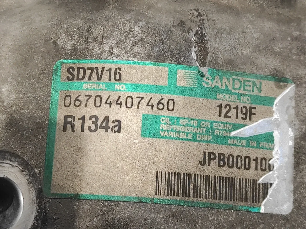 Compresor Aire Acondicionado para Mg Serie 45 (T/Rt)